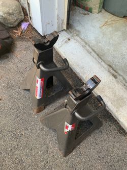 Pittsburgh 6 ton jacks $50