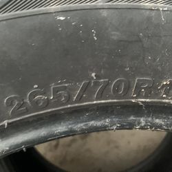 265/70R18 two tires llantas