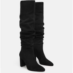 Zara Suede Boots 