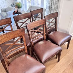 6 Ethan Allen Dinning Chairs 