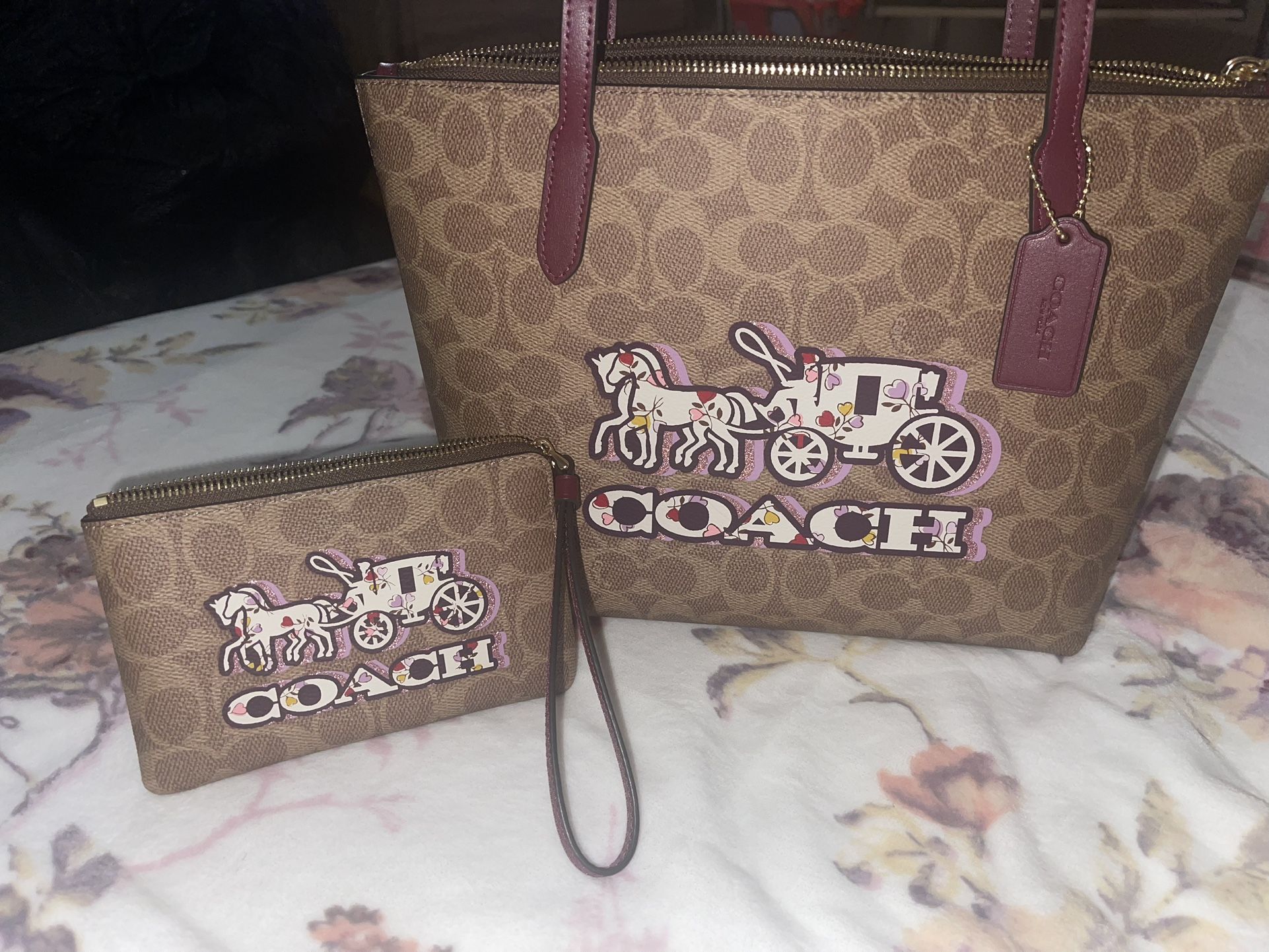 Coach Fiona Zip Tote