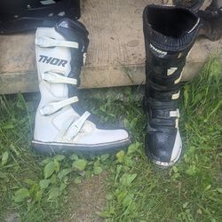 Thor Moto Boots Size 10