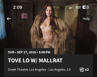 Tove Lo Greek Theatre