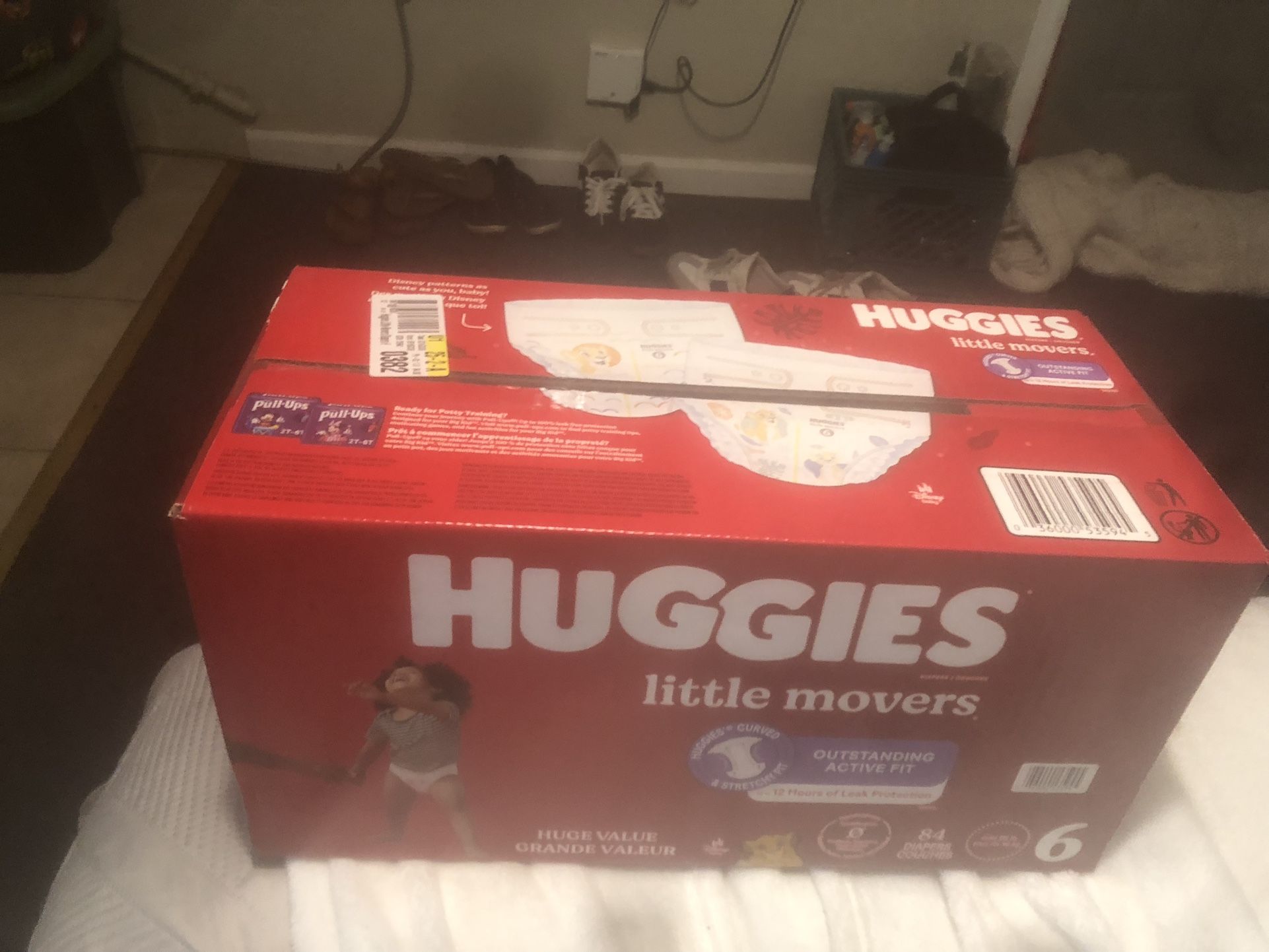 Huggies Little movers Size 6