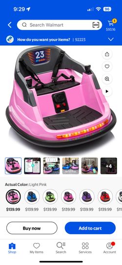 Pink Bumper Car