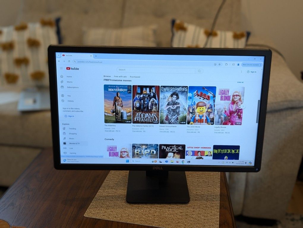 Dell 1080p 24 inch Computer Monitor