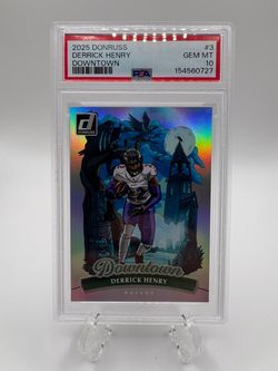 2025 Panini Donruss - Downtown! Derrick Henry #3 š„Case Hitš„ PSA 10
