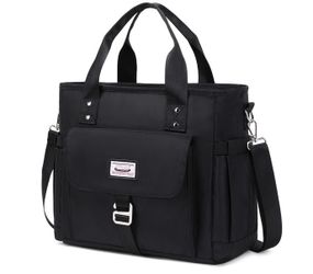 Black tote bag