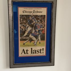 Chicago Cubs - World Series - Chicago Tribune ($45.00)