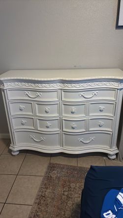 White Disney dresser