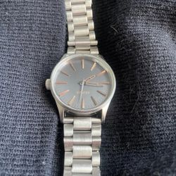 Nixon Silver Watch