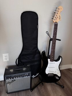 2004 Squier Affinity Stratocaster + Fender Amp Complete Bundle