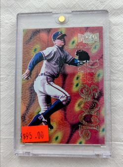 Chipper Jones Fleer Metal Diamond Soul