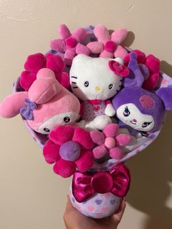Sanrio Plush Bouquet Hello Kitty My Melody Kuromi