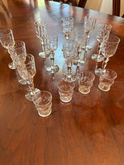 15 pc shot glasses altogether $10