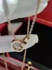 Cartier Love Necklace 18k Yellow Gold Pendant New With Box