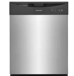 Frigidaire 24 in. Stainless Steel Front Control Smart Built-In Tall Tub Dishwasher