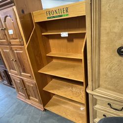 (In Store) Solid Wood Retail Display Shelf