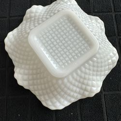 Milk Glass Bowl