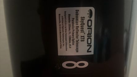Orion SkyQuest XT8 classic Dobsonian Reflector Telescope