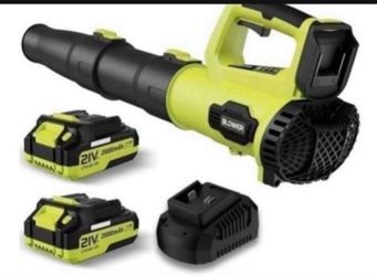 Leaf Blower Cordless Comes With 2 Batteries! Brand New