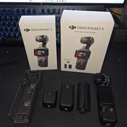 DJI Osmo Pocket 3 CAPTURE MORE COMBO Gimbal Stabilizer Camera NEW VLOGGER BUNDLE 