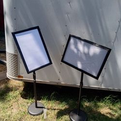 Sign Holder  15$ Each 