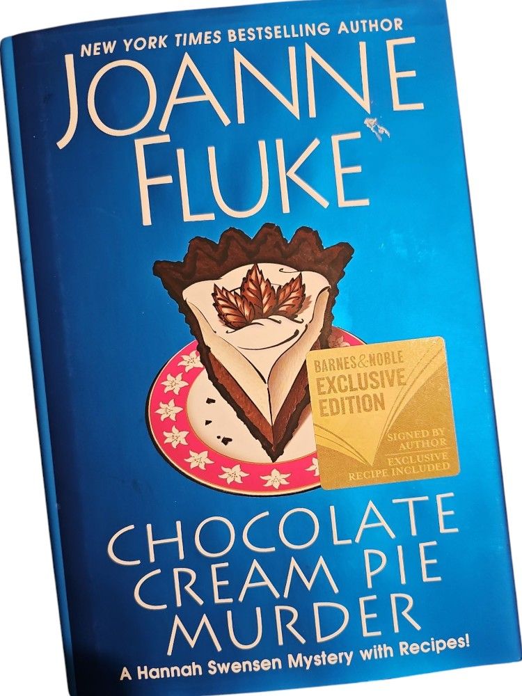 Book: Signed: Chocolate Cream Pie Murder By Joanne Fluke