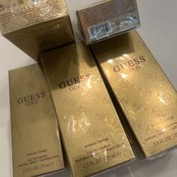Original GUESS Gold Perfume from Guess Factory - Sealed