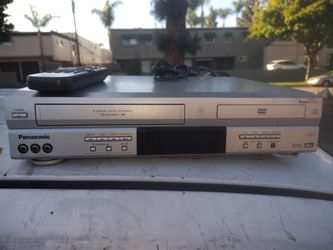 DVD VCR combo player with remote