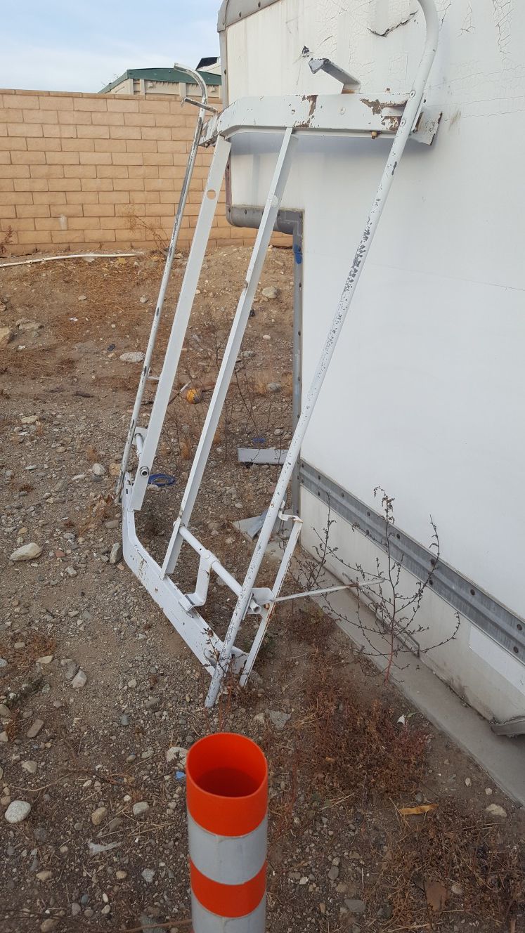 Ladder rack for a van