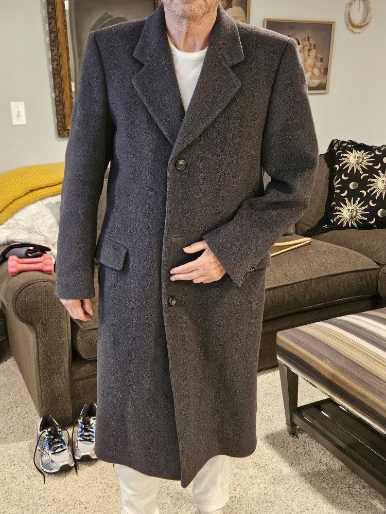 Gray Wool Coat