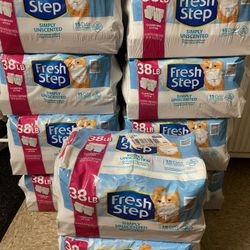 NEW Cheap Fresh Step Cat Litter 38lb