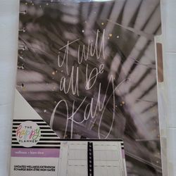 Happy Planner Expansion Pack Wellness Undated “It Will All Be Ok” Classic - 2 Packs