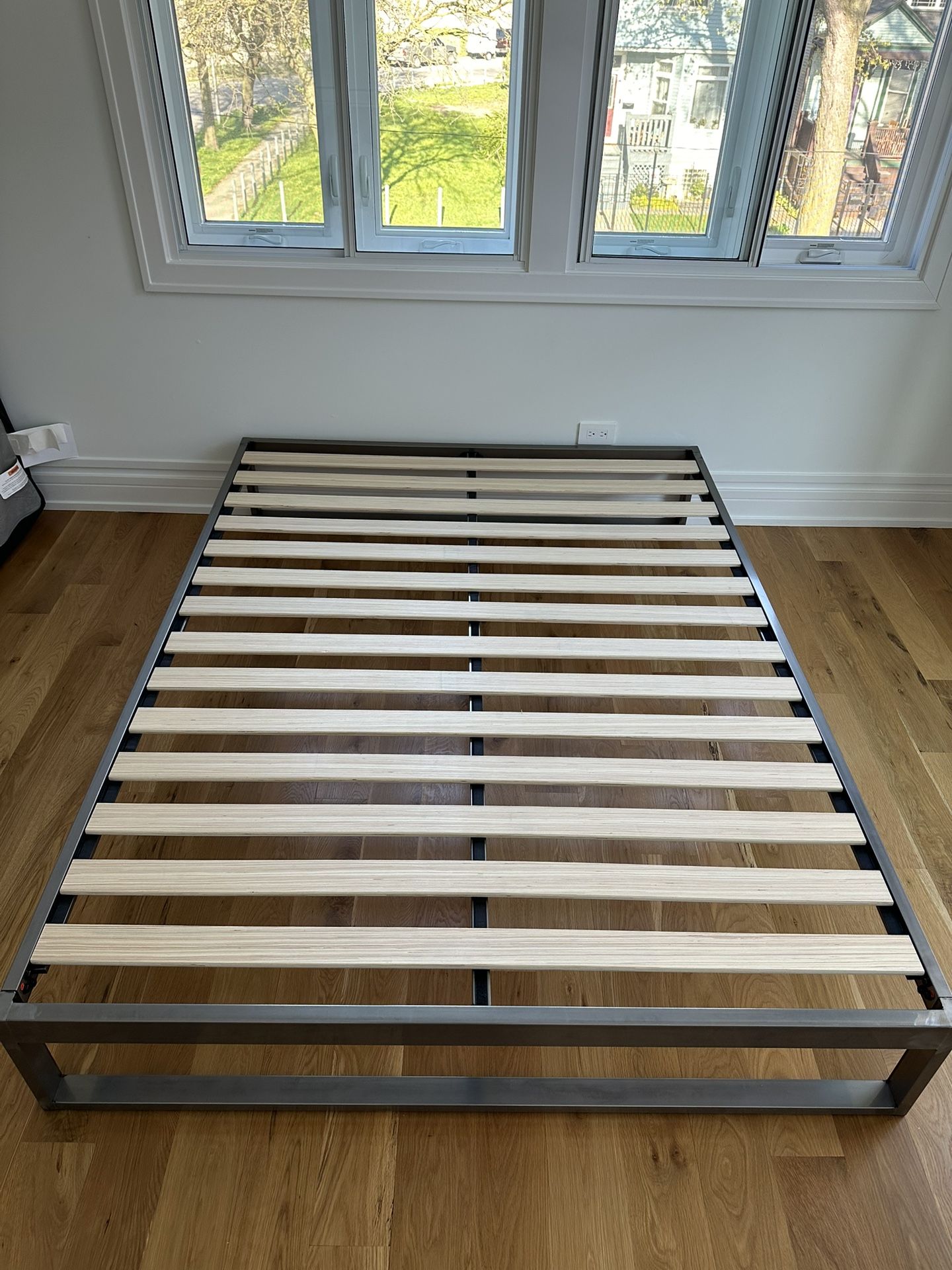 Keetsa Queen Steel Bed Frame (BRAND NEW)