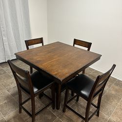 Counter Height Dining Table And Chairs 