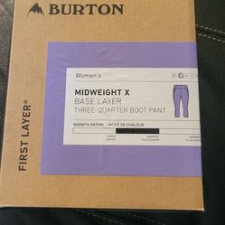 Burton midweight Base Layer Plant