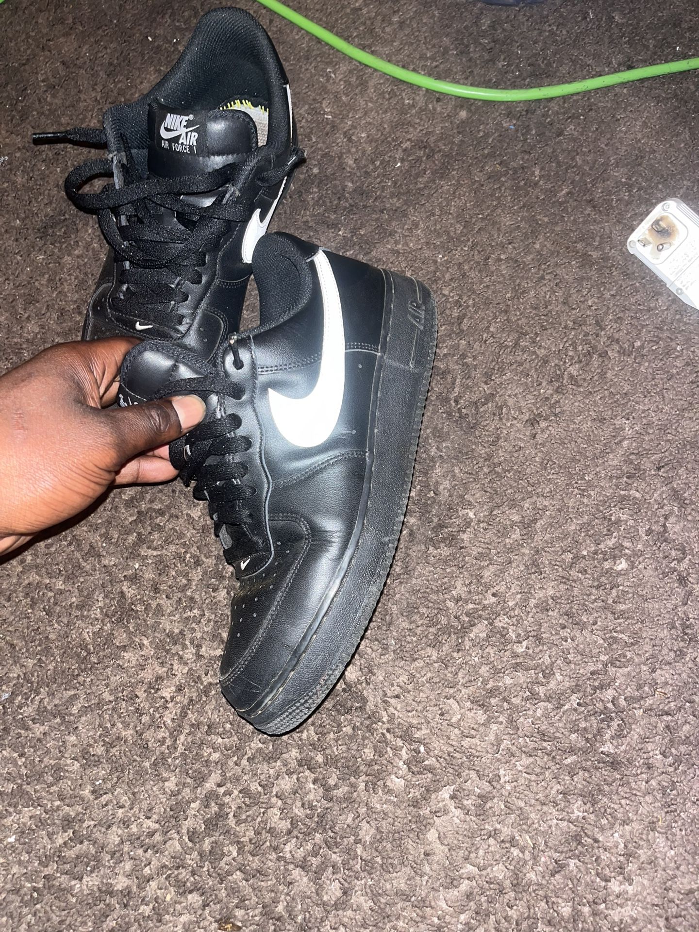 AF1s Black And White 9