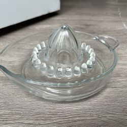 Beautiful Vintage Glass Juicer - Made in Italy