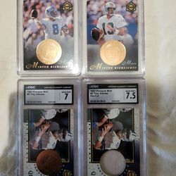 Troy Aikman. Dan Marino Lot 1997 Football cards