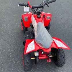 Kids Gas Powered ATV 49cc 4-Wheeler | 15 MPH Off-Road Quad Bike , mix weight 130lb