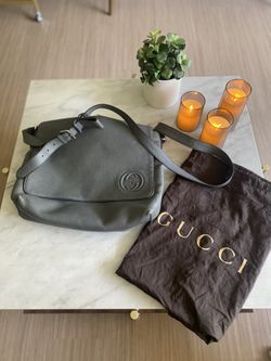 Gucci Genuine Leather Soon Messenger Bag
