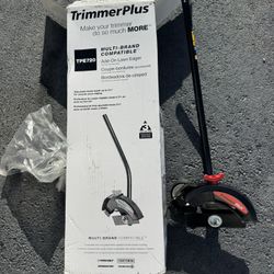 New TrimmerPlus Universal 7.5” Edger Attachment. You Must Pick Up