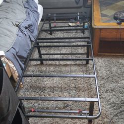 Metal twin bed frame