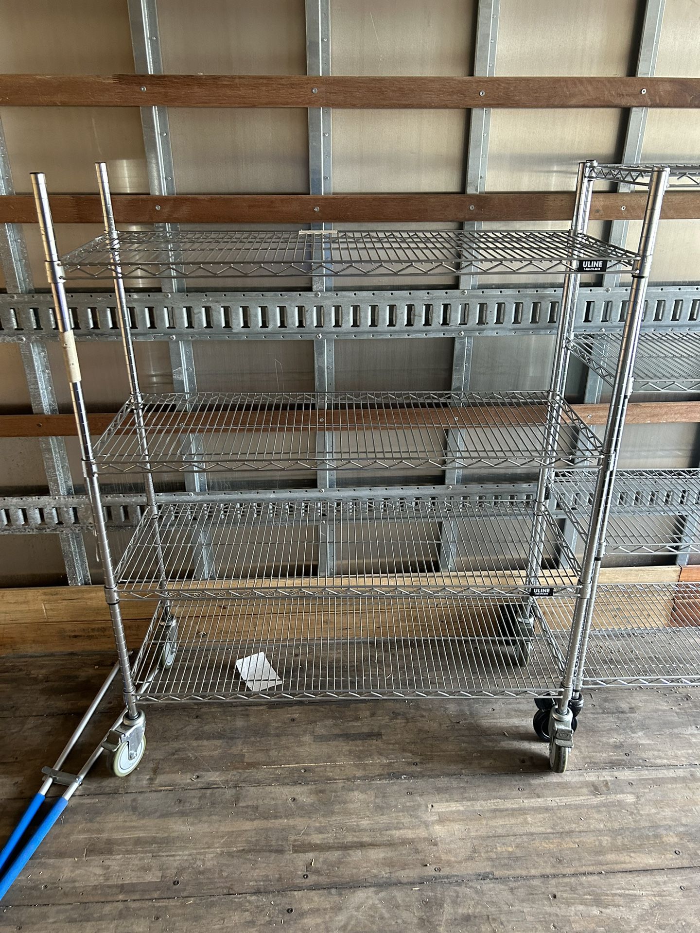 2 Uline Bakers Racks for Sale in Boca Raton, FL OfferUp