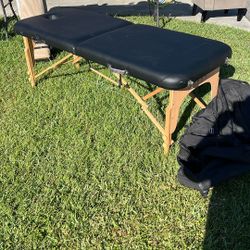 Massage Table With Carry Case (Portable)