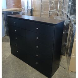 10 drawers dresser with rails / Ten drawers dresser with rails