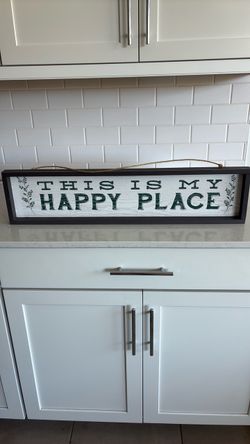 This is my happy place sign home decor
