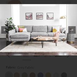 Albany park Grey Sectional 