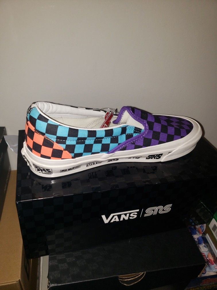 Vans X Sns Slip -o Size 7.5m 9w